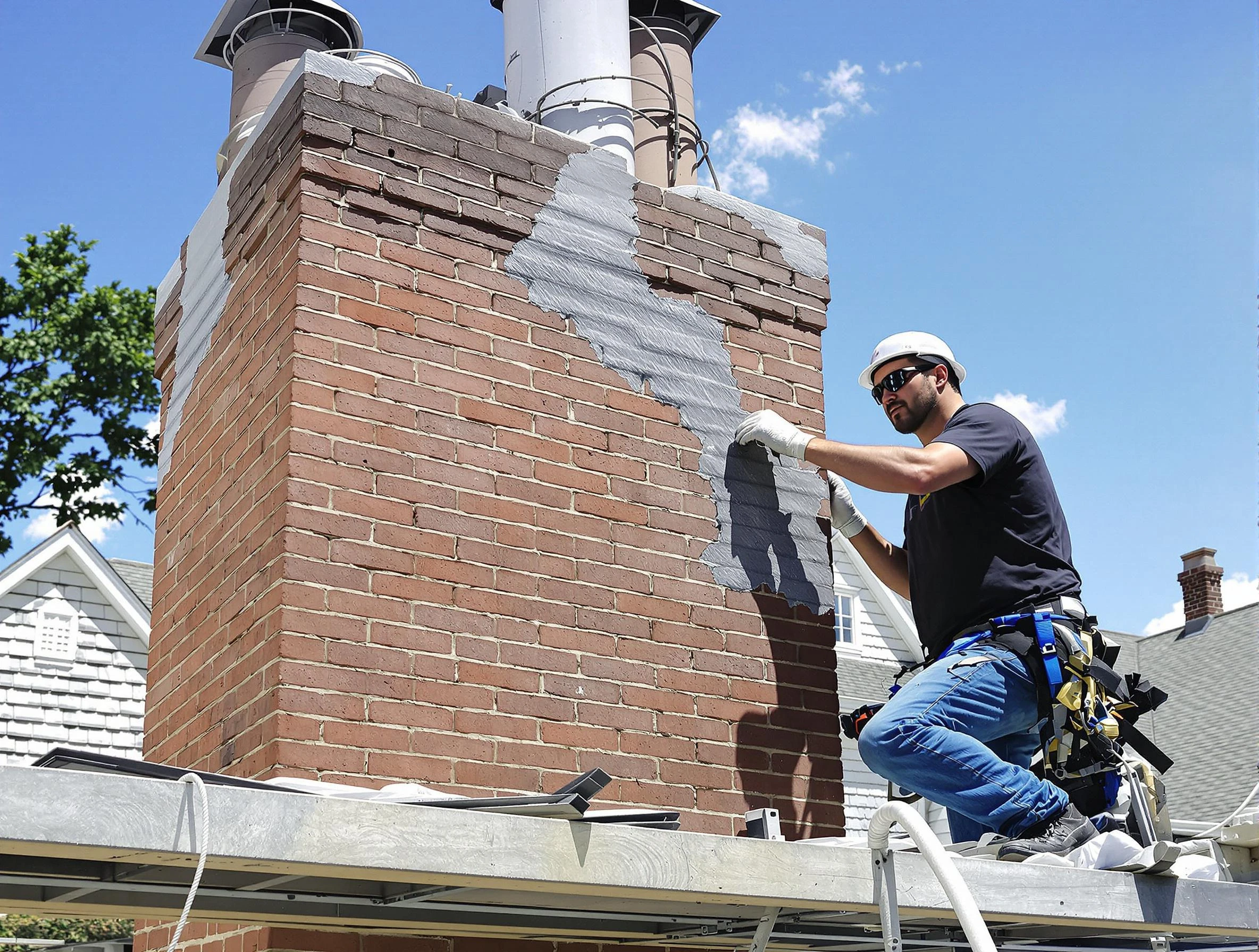 Chimney Restoration in Shackle Island