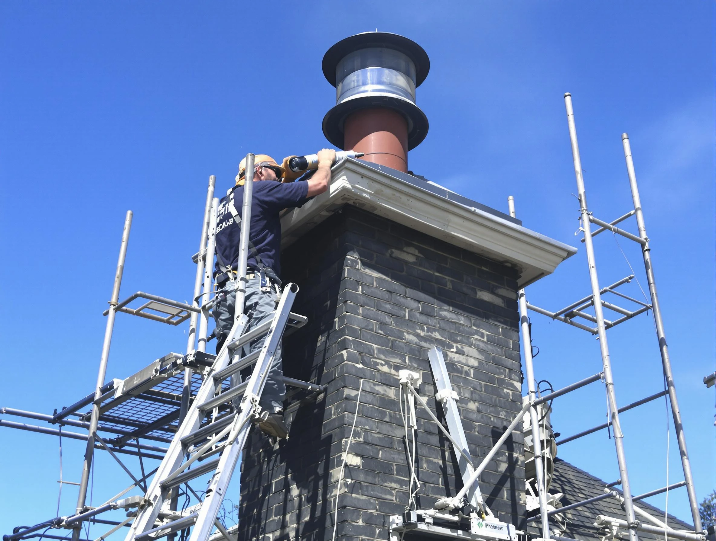 Sturdy chimney crown finished by Shackle Island Chimney Sweep in Shackle Island, TN